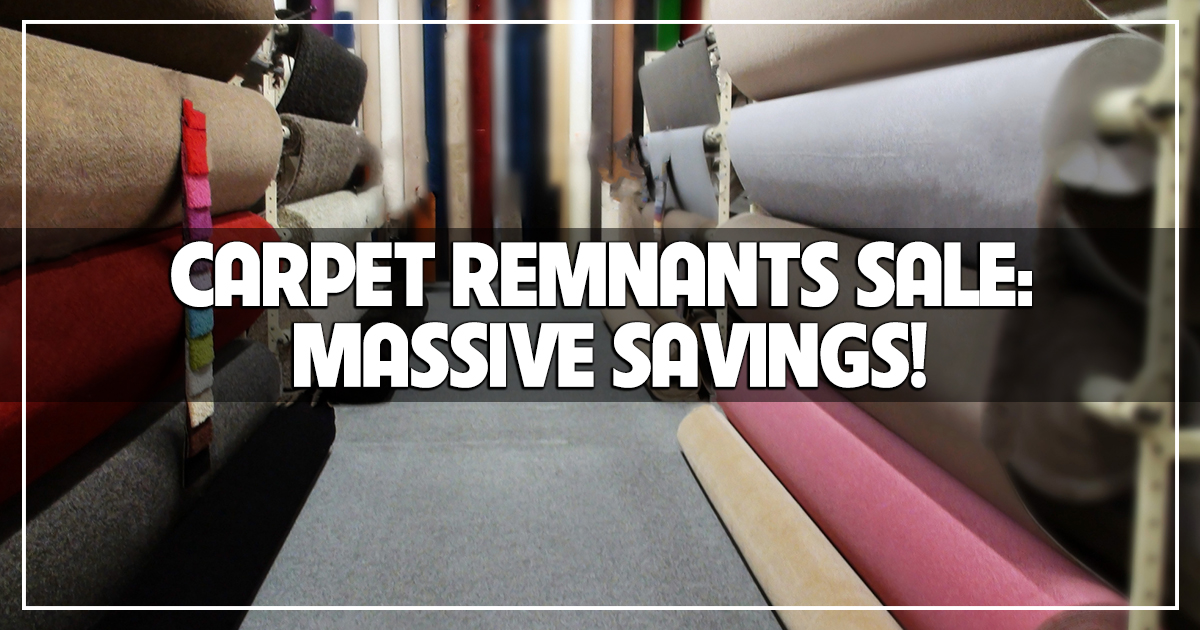 Should You Buy a Carpet Remnant to Save Money?
