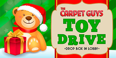 carpet guys toy drive