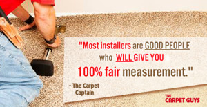 how carpet is measured