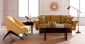 midcentury modern living room