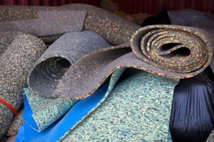 carpet padding to be recycled